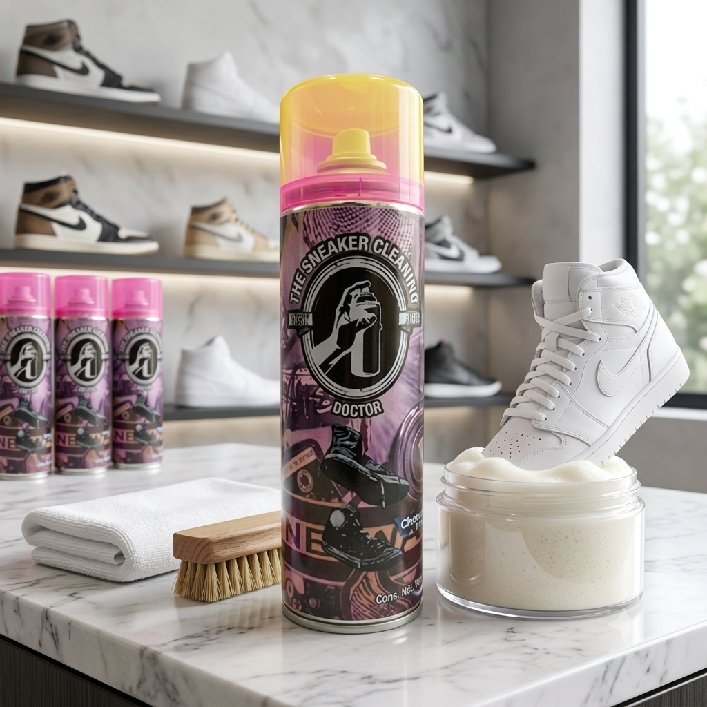 Espuma Limpiadora de Tenis