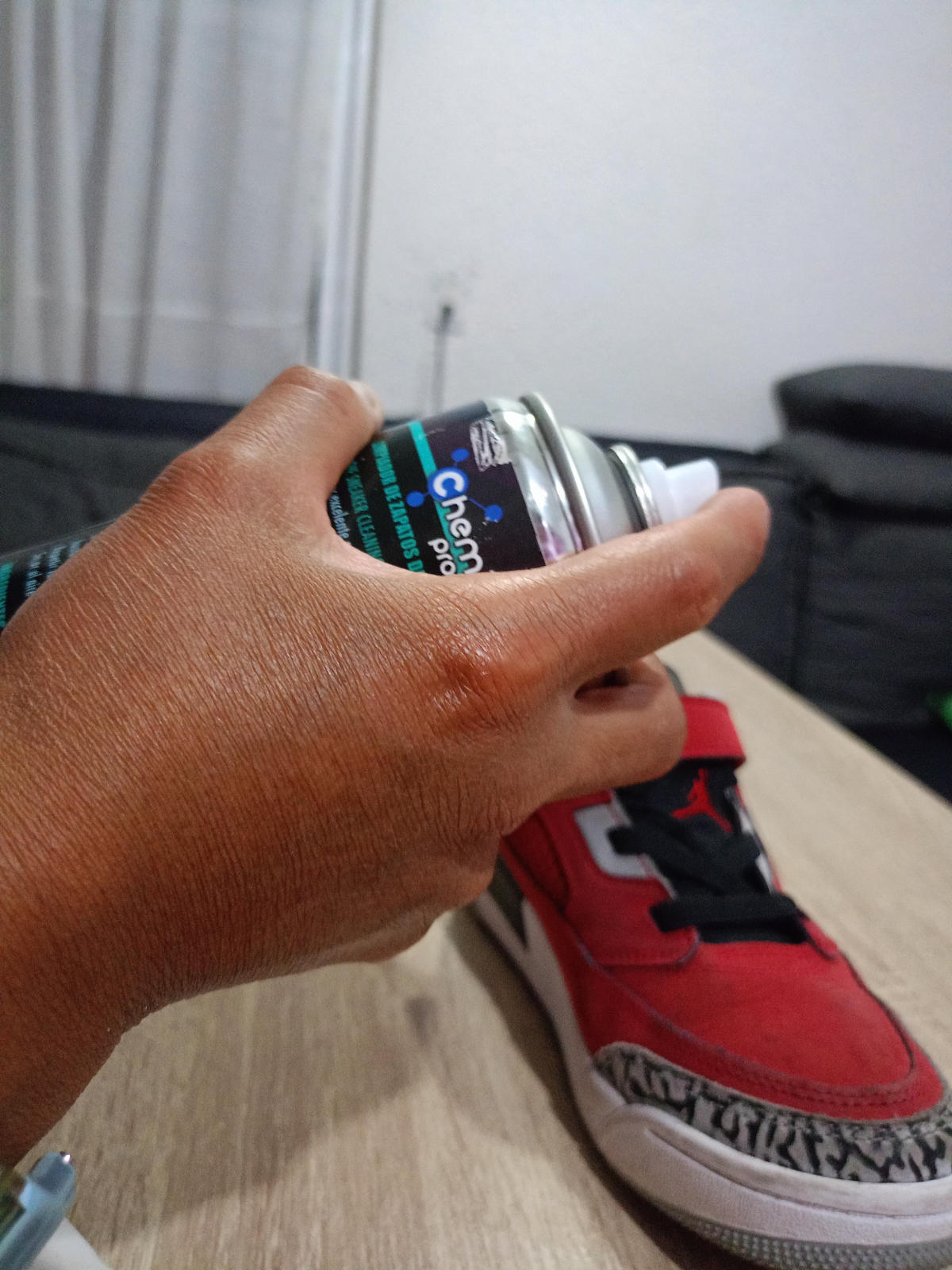 Espuma Limpiadora de Tenis