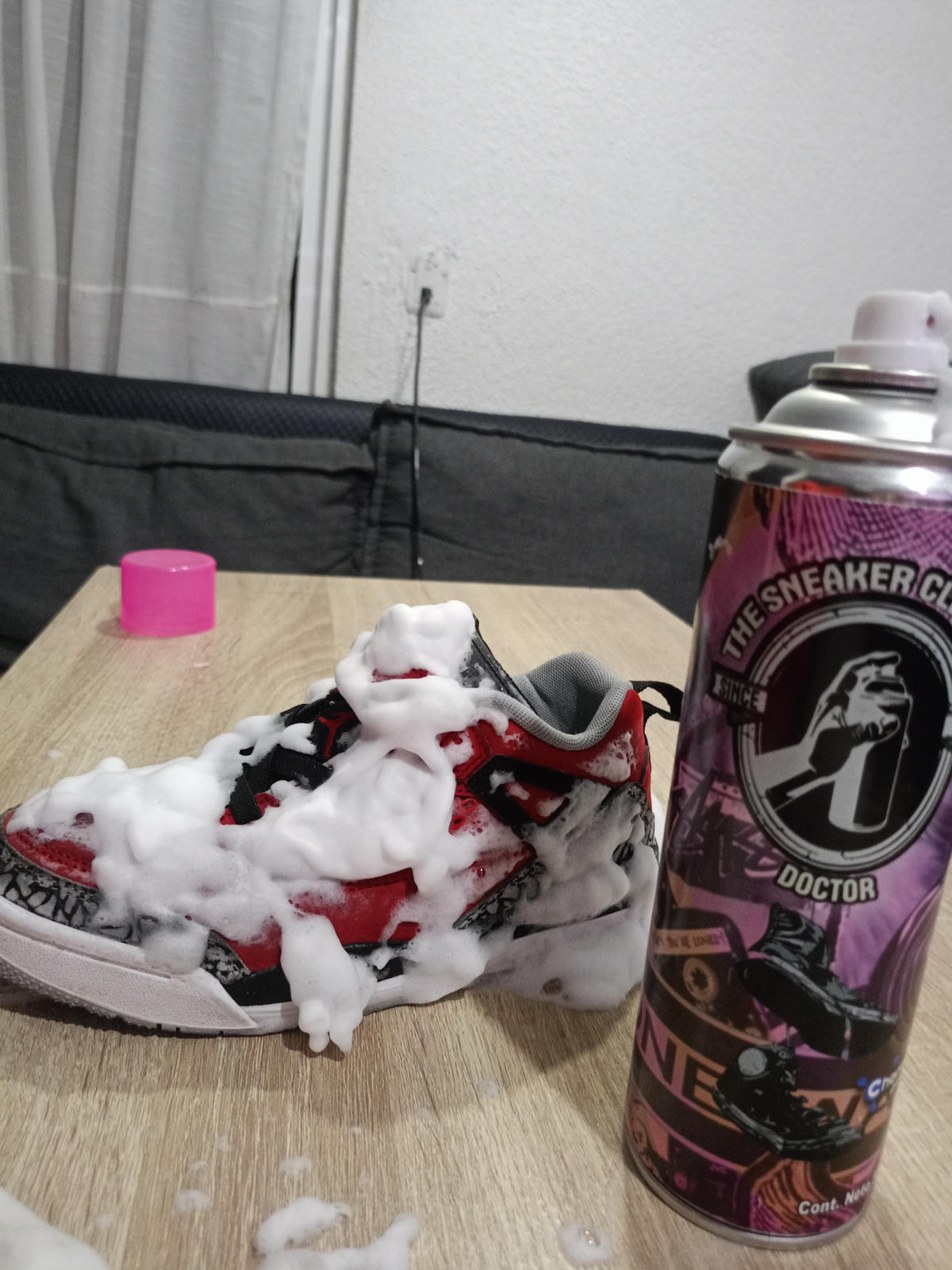 Espuma Limpiadora de Tenis