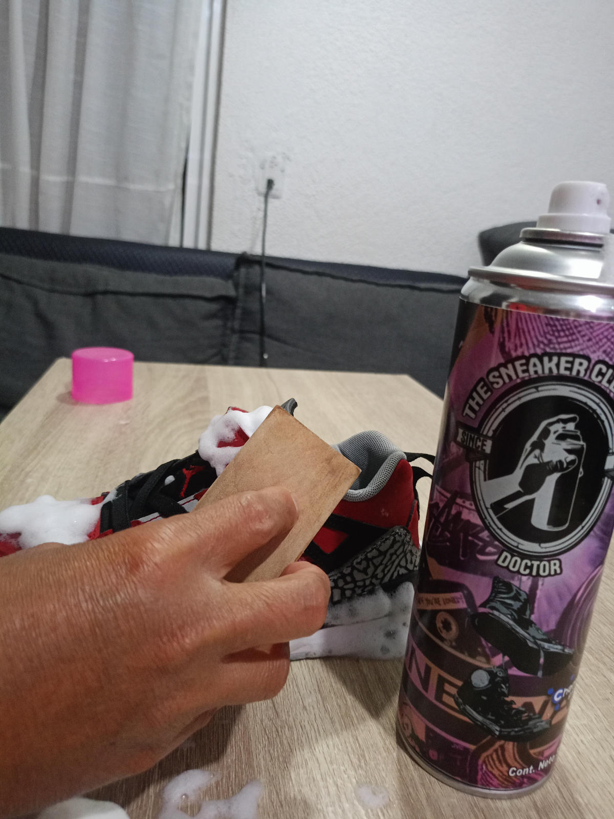 Espuma Limpiadora de Tenis