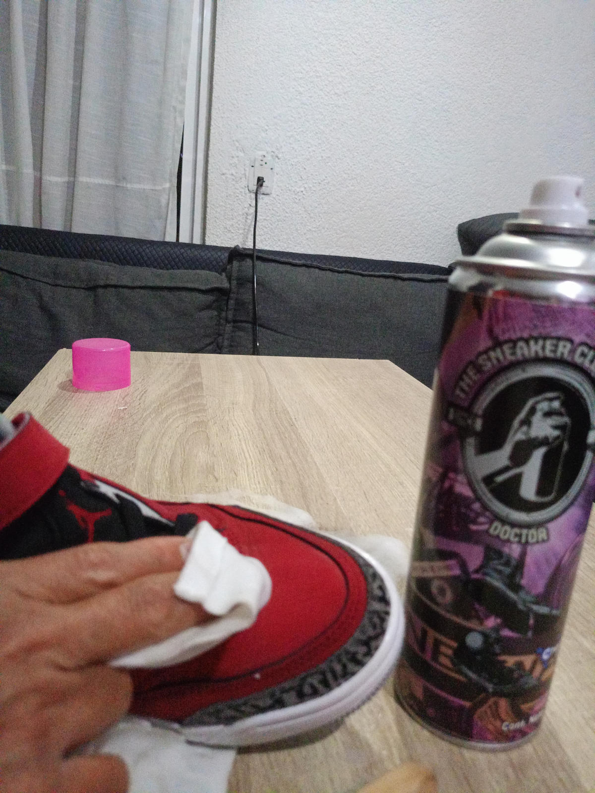 Espuma Limpiadora de Tenis