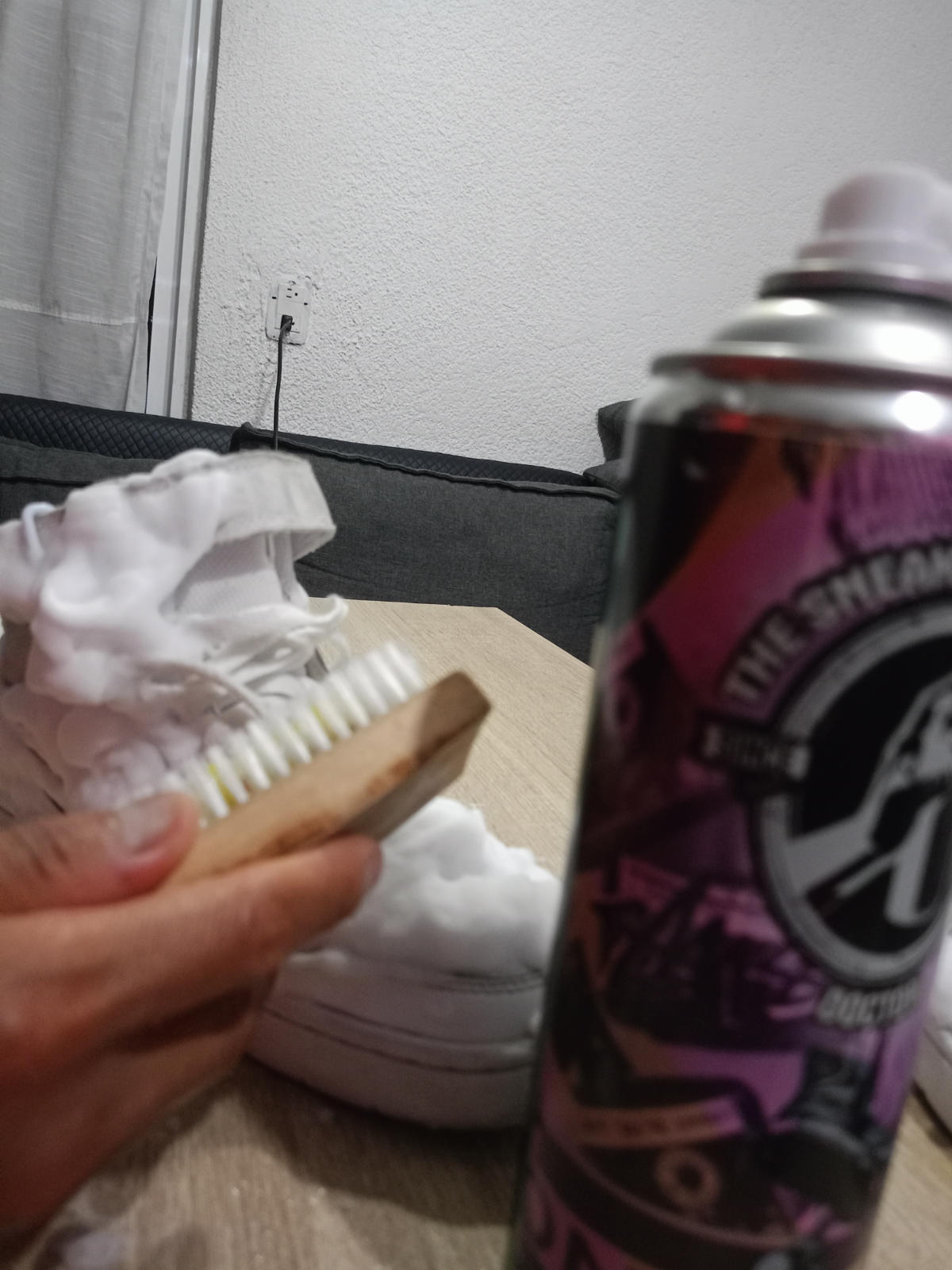 Espuma Limpiadora de Tenis
