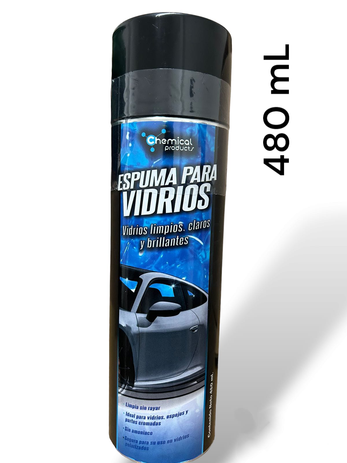 Espuma para vidrio